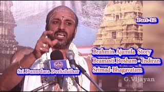 Ajamila  Story, Bramasti Dosha, Bhagavata Pt-12 | Damodara Deekshithar, சிருங்கேரி பாரதி வித்யாஷ்ரம்