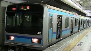 東京メトロ東西線　九段下駅　Ｅ２３１系８００番台