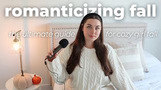 the COZY GIRL FALL guide + how to romanticize fall, hygge and autumn activities