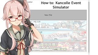 How To Use the Kancolle Event Simulator