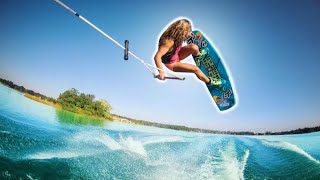 DALLAS FRIDAY CAN WAKEBOARD REALLY GOOD!