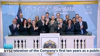 Sensata Technologies (NYSE: ST) Rings The Opening Bell®