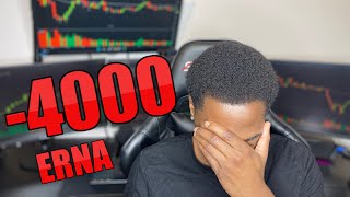 Biggest Loss Of The Year Day Trading -$4000