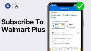 How To Subscribe To Walmart Plus 2024 | Walmart+ Membership Guide