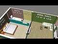 15 x 45 house plan with car parking l