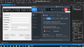 Simple ADD EDIT DELETE using Visual Studio | PROJECT to Sir khai :)