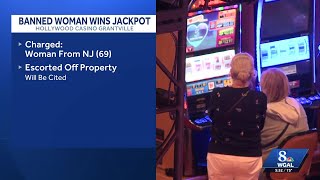 Woman removed from Dauphin County casino after winning jackpot
