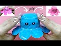 Cách làm Bạch Tuộc Cảm Xúc bằng giấy Hot Trend TikTok | DIY FLIP Paper OCTOPUS | Liam Channel