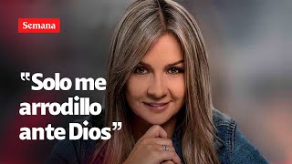 “Solo me arrodillo ante Dios”: Vicky Dávila ante ATAQUE del ministro Velasco | Semana Noticias