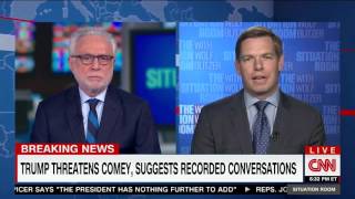 Rep. Swalwell on CNN discussing President Trump's efforts to impede Russia investigation