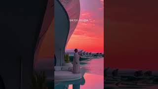 Luxury Resort in Saudi Arabia #travel #explore #luxury #trending #shorts #vlog #sea #ocean #status