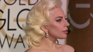 Lady Gaga Fashion - Golden Globes 2016