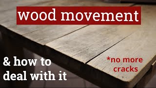 What is wood movement? And how to account for it in furniture projects!