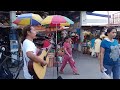 When the children cry Busking COVER!