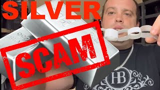 FAKE Silver (\u0026 Gold) Jewelry Scam EXPOSED! 90% Of You Guys Are Getting Fake Silver - Be Careful