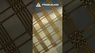 Metal Mesh Laminated Glass