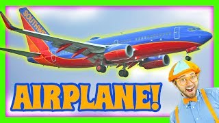 Airplanes for Kids - Learn Colors with Blippi