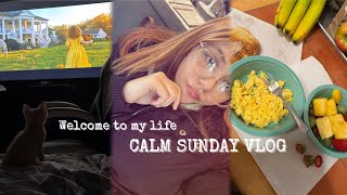 CALM SUNDAY VLOG , Welcome to my first video ! | 12 / 15 / 2024