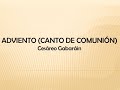 Adviento: canto de comunión - Cesáreo Gabaráin