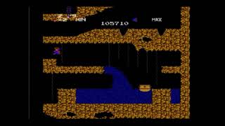 ファミコン　スペランカー をやってみよう　1週クリア【レトロゲーム】『Spelunker』