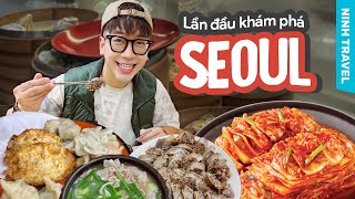 KOREA TRAVEL (EP3) / Meat soup and super expensive sashimi // Food Tour from Busan to Seoul