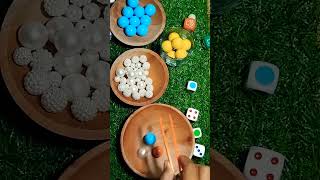 Wow Amazing 🤫🤡 Relaxing and Satisfying Video ASMR Many Pearls, Cubes and Ball 🩵💛🤍