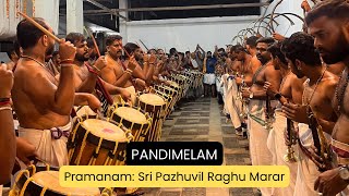 Gambheera Pandimelam by Sri Pazhuvil Raghu Marar- Karthikavilakku 2024