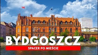 BYDGOSZCZ a walk around the old town 4K