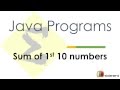 34 Java For Loop Example |