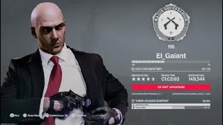HITMAN 2 Santa Fortuna Sniper Assassin Suit Only Master Difficulty