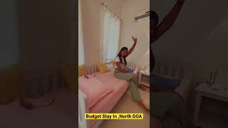 Where To Stay In North Goa 🏝️| Budget Stay | Riviera Hermitage Resort | #shorts #goa #hotel