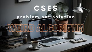 Weird Algorithm || Solving CSES Problemset || No talking | ASMR #programming #coding