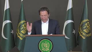 Prime Minister Of Pakistan Imran Khan Addresses The Nation