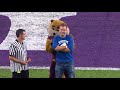 Mascots vs. Kids Halftime Game  Minnesota Vikings