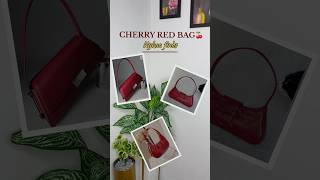 CHERRY RED BAG 🍒 #explore #bag #cherry #viralshort #trending #ashortaday #youtubeshorts #explore