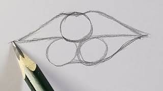 ✅ Dibujos a lápiz Para Principiantes - Como Dibujar unos Labios paso a paso -  Easy Art