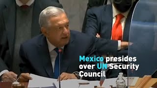 Mexico becomes leader of UN Security Council