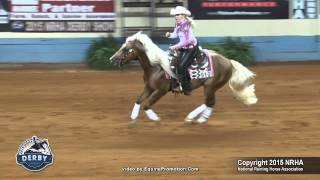 Wimpys High Bid ridden by Brenda Joyce - 2015 NRHA Derby FINALS - NP Derby (Sec. 1)