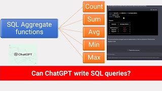 Boost Your SQL Skills: Mastering Aggregate Functions + Expert tips on Chat GPT Query Writing Wizard