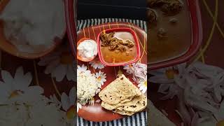 मटण मसाला करी/जीरा राईस/#shorts mutton masala curry/ jeera rice/maharashtrian/ #mutton #rice