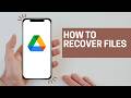 How to Recover Google Drive Deleted Files  (full guide 2026)