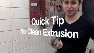 No-Clean Extruder: Quick Pottery Tip with Mike