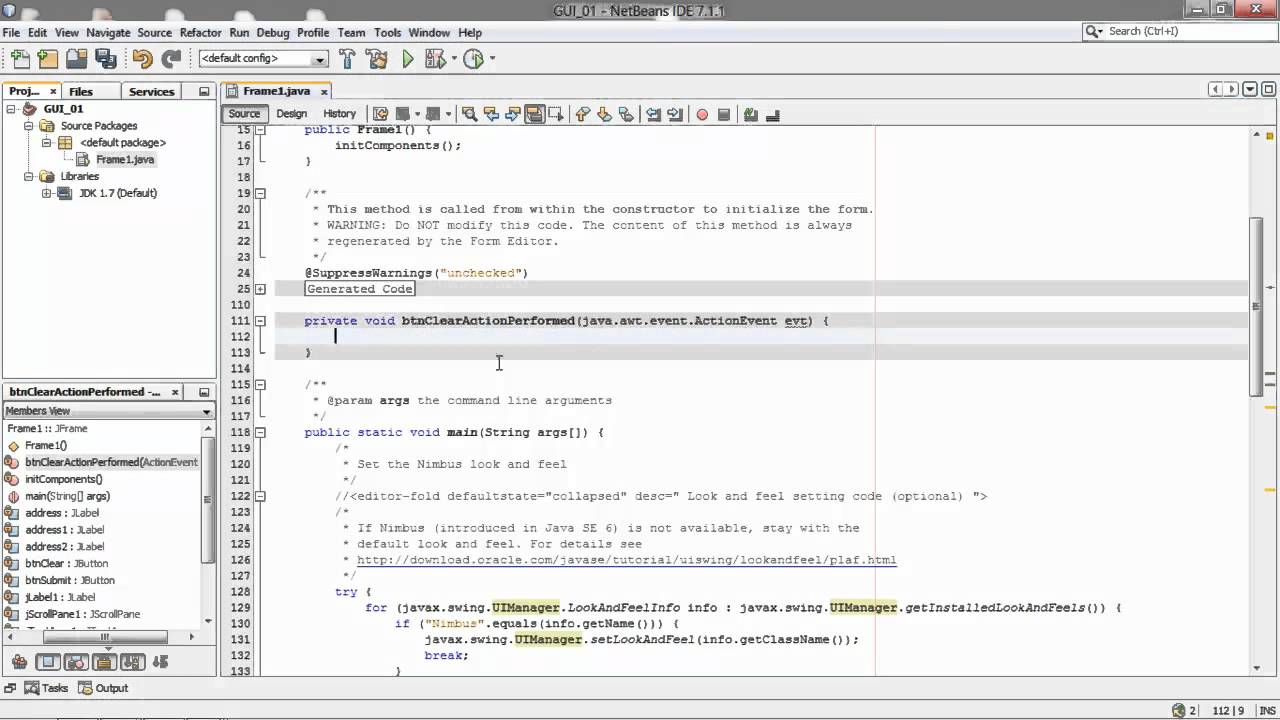 Java Gui Tutorial Netbeans Pdf Java Tutorial Creating A Database In Java Gui Tutorial Netbeans Pdf Java Tutorial Creating A Database In