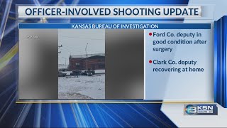 Officers injured in Dodge City shooting improving, KBI says