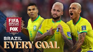 Neymar, Richarlison, Casemiro and every goal by Brazil in the 2022 FIFA World Cup | FOX Soccer
