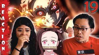 TANJIRO AND NEZUKO VS RUI THE BEST EPISODE | Demon Slayer Episode 19 Reaction and Review *EMOTIONAL*