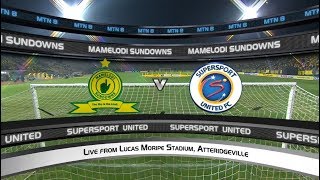 MTN8 2019/20 | Mamelodi Sundowns vs SuperSport United  | Highlights