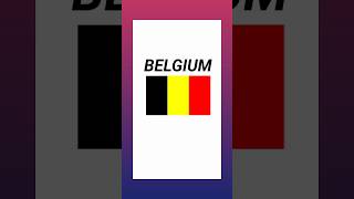BELGIUM Flag | Python Turtle Graphics #shorts #coding #python #turtle #graphics #flag #belgium