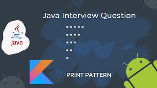 Print star pattern in java Part-1
