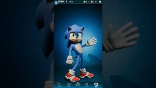 Sonic the Hedgehog (Sonic Movie Design) FNAF AR Workshop Animation